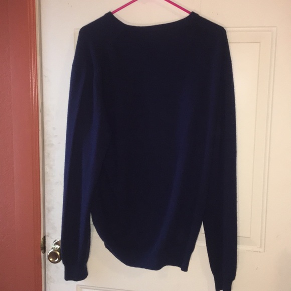 Blue Cashmere Sweater - Picture 2 of 2